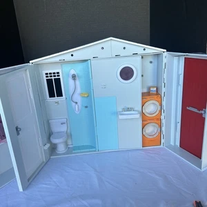 Barbie Casa Plegable Totally Real 2005 Mattel con Sonido Funcionante - Imagen 1 de 8