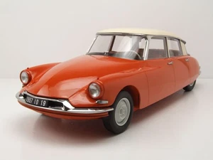 Citroen ID 19 1957 Naranja Beige Coche De Modelo 1:12 Norev - Imagen 1 de 9
