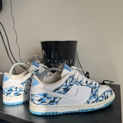 Rare Nike dunk low camo blue white 2006 - Image 1 of 4