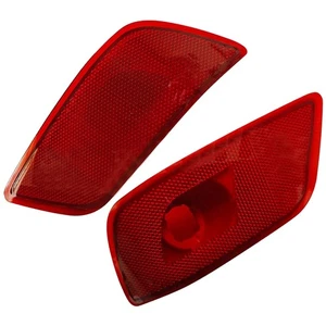 Pair Rear Bumper Reflectors Lower Fog Lights For Subaru Forester 2019 2020 2021 - Picture 1 of 9