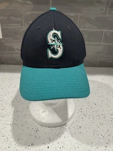 Seattle Mariners MLB Kinder Jugend Stretch Fit Mütze New Era türkis - Bild 1 von 6