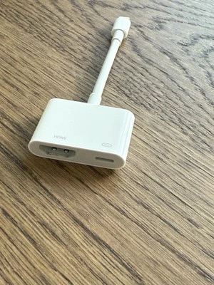 Apple Lightning HDMI Digital AV Adapter  (MW2P3ZM/A) Für iPhone iPad Original - Bild 1 von 2