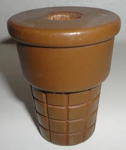 Melissa & Doug Scoop & Serve Ice Cream Counter CHOCOLATE CONE Replacement Part - Picture 1 of 1
