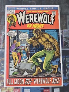Werwolf bei Nacht 1 Marvel Comics 1972 erste Solo-Serie Mike Ploog Cover - Bild 1 von 13