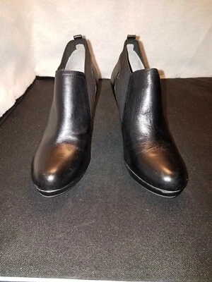 Botines de aguja LN 8,5 M ADRIENNE VITTADINI punta almendra de hoja negra PATIA tacones de aguja 4" Foto 1 de 4