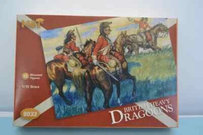 HaT  1/72 Napoleonic British Heavy Dragoons Boxed on sprue - Image 1 of 2