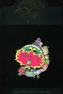 Disney Auctions Dumbo Casey Jr. Circus Train Jumbo Spinner LE 500 Pin & Card - Picture 1 of 1