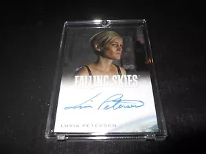 Falling Skies TV Show Autograph Trading Card Luvia Petersen Lt. Fisher - Picture 1 of 1