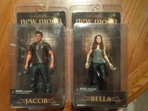 Twilight Saga New Moon Bella & Jacob 2 action figure bambole Neca Reel Toys 2009 - Foto 1 di 22