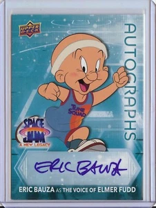 Space Jam A New Legacy Eric Bauza as Elmer Fudd Teal Autogrammkarte #S-EB2 - UD - Bild 1 von 3