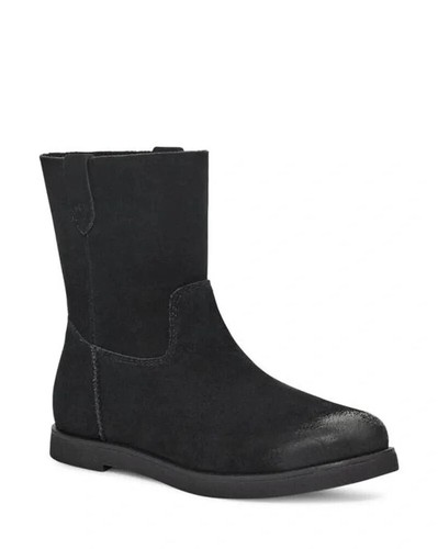 Ugg Josefene stivaletto corto nero donna scamosciato vellutato taglia 8 EU 38 5 NUOVO