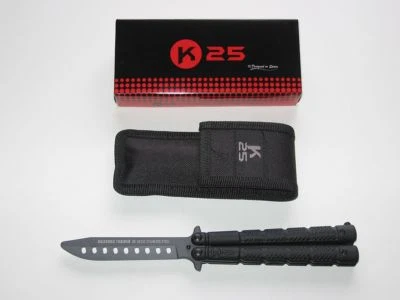 K25 Balisong Trainer Butterfly Trainingsmesser LEGAL 36252 Neu/Ovp