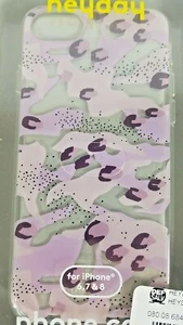 Heyday Phone Case For iPhone 6/7/8 Purple & Pink Camo. Hard Case. Open Box, new - Picture 1 of 2