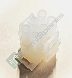 MOLEX 50-84-1060 PLUG 6P 11.0 AMPERES PIN & SOCKET CONNECTORS, 100 pcs. - Picture 1 of 6