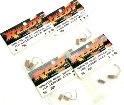 Cepillos dentados vintage Reedy 768 ranura vertical para motores de colocación y stock Foto 1 de 4