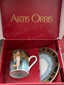 Taza/platillo espresso Goebel Gustav Klimt Judith porcelana Demitasse Artis Orbis - Imagen 1 de 8