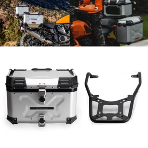 42L Luggage Top Case W/ Rack Bracket For Harley Pan America 1250 Special RA1250S - Picture 1 of 11