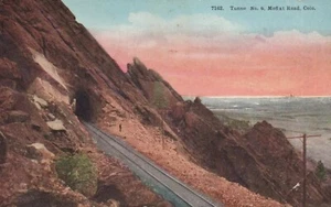 Tunnel No.#6 - Moffit Road, Colorado - posted litho - Foto 1 di 3
