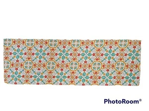 Runner, Guida da Tavolo in Cotone modello Saba, Fade Maison, 135x45cm colorato - Imagen 1 de 3