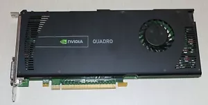 Dell Nvidia Quadro 4000 2GB GDDR5 PCI-E x16 Graphics Card- 6WTYT - Picture 1 of 1