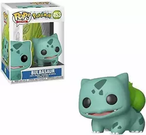 POKEMON BULBASAUR 3.75" POP VINYL FIGURE POP GAMES FUNKO 453 BRAND NEW UK SELLER - Picture 1 of 3