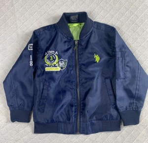 CHAQUETA POLO ASSN EE. UU. AZUL Y NEGRO TALLA 3T NIÑOS - Imagen 1 de 11