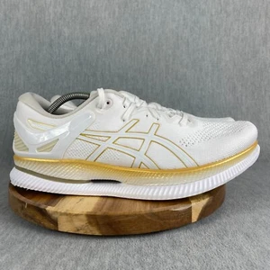 Asics MetaRide Shoes Mens Size 12 White Sneakers Gold Running Athletic Jogging - Picture 1 of 10