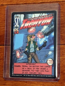 Super Scientific Tachyon Promo Sentinels of the Multiverse SOTM NEU RAR - Bild 1 von 2