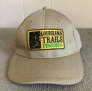 Berretto da baseball Louisiana Trails Finisher NOS kaki con strapback - usato in ottime condizioni - Foto 1 di 5