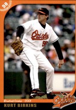 2007 Bluefield Orioles 50th Anniversary Grandstand #6 Kurt Birkins West Hills CA