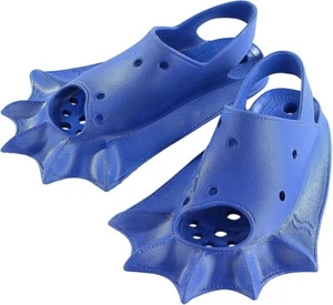 NEU 2in1 Kombi Flossen Badeschlappen Schwimmflossen Gr.33-35 für Kinder Strand - Bild 1 von 2