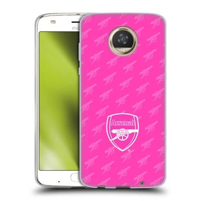 OFFICIAL ARSENAL FC CREST PATTERNS SOFT GEL CASE FOR MOTOROLA PHONES - Image 1 of 4