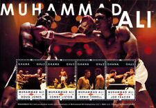 Ghana 2012 - Muhammad Ali Stamp- Sheet of 4 Stamps - MNH