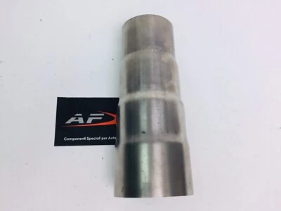 RACCORDO RIDUZIONE TUBO ACCIAIO PER SCARICO AUTO 50-55-60-63 mm MARMITTA  - Immagine 1 di 2