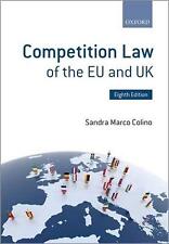 Competition Law of the EU and UK by Sandra Marco Colino (English) Paperback Book