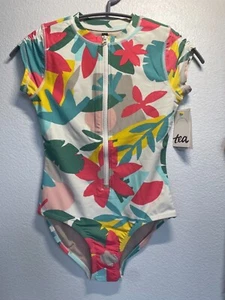 brand new coverall swimwear for girls kids-size 4 - Picture 1 of 5