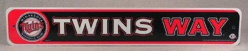 Rico Minnesota Twins Way Street Sign MLB Licensed - Image 1 of 1