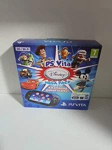 Ps Vita Oled Disney Mega Pack Empty Box - 3g/Wifi (Rare) - Picture 1 of 14