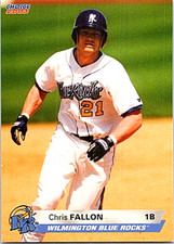 2003 Choice Wilmington Blue Rocks Minor League Baseball #9 Chris Fallon