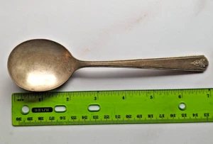 Oneida Community Silverplate Par Plate Linda Pattern Flatware 7" Spoon - Picture 1 of 3