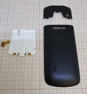 Nokia 2710 Navigation Edition original cover MIX Jet Black NEW EOL PARTS - Picture 1 of 2