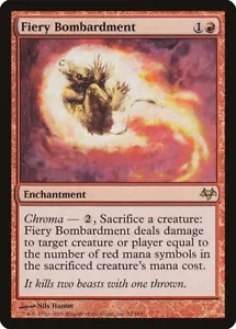 Fiery Bombardment 52 Rare Eventide EVE MTG - Picture 1 of 1