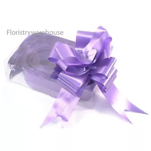 Florists Pull Bows by Oasis® 5cm Box of 20 Purple - Picture 1 of 1