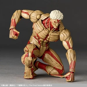 Modellino Revoltech Amazing Yamaguchi Armored Titan Attack on Titan Kaiyodo - Foto 1 di 13