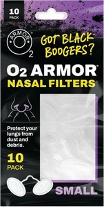 Nose Filters for Welders & Allergies - Filter Dust - Small, Clear - Picture 1 of 9