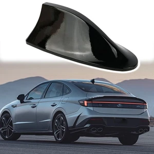 Car Antenna Cover Radio AM/FM Black Shark Fin Decor For Hyundai Sonata 2011-2019 - Picture 1 of 16