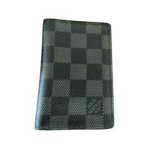 Louis Vuitton organizer tascabile damier tela grafite N63143 Francia piccolo difetto - Foto 1 di 8