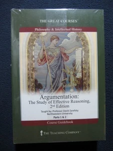 Great Courses Argumentation Part 1 & 2 Study of Effective Reasoning 2nd Ed 12CDs - Picture 1 of 3