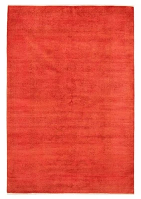 Alfombra tradicional de lana oriental anudada a mano de 6'2" x 9'4" Foto 1 de 4