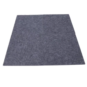 ༝Felt Bulletin Board Felt Board Tiles 16pcs Multipurpose With Removable Adhesive - Picture 1 of 12